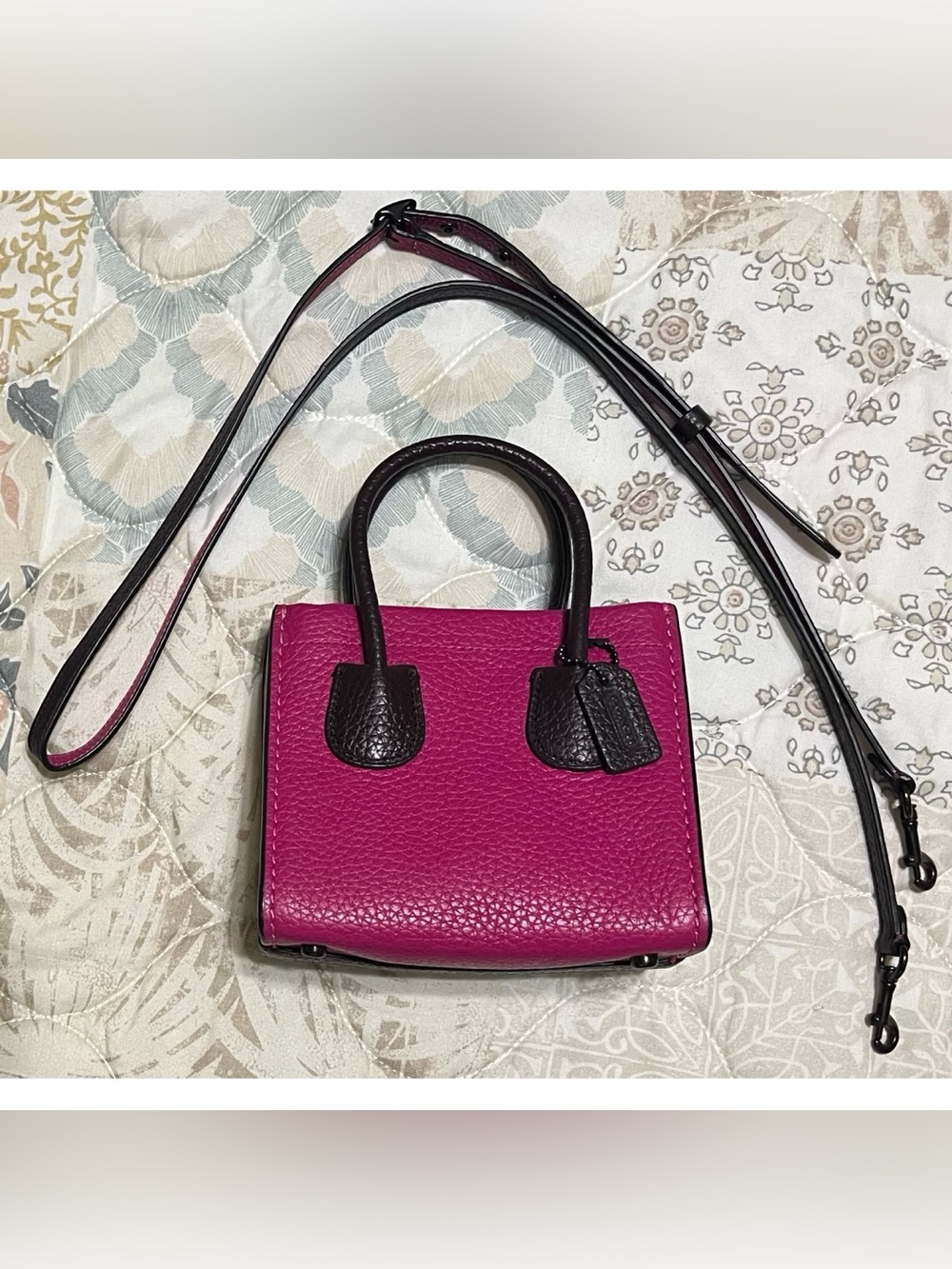Coach Colorblock Micro Bag!
